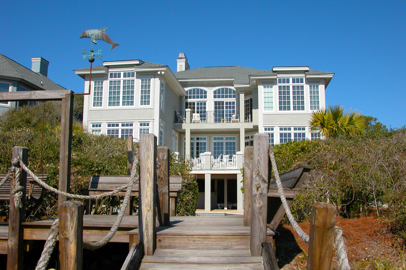 Coastal Oaks Development, Hilton Head Island - custom built oceanfront house