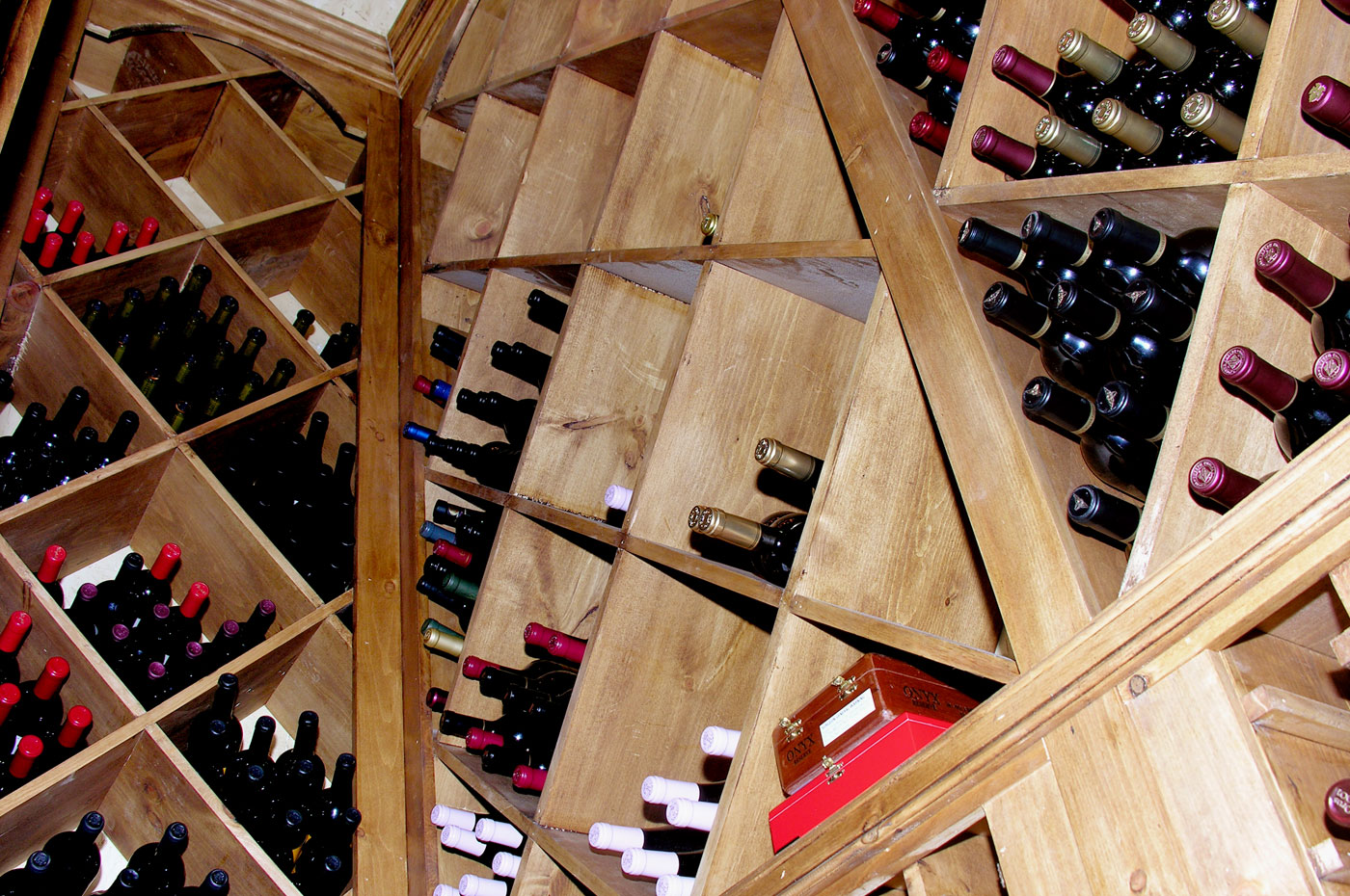 Coastal Oaks Development, Hilton Head Island - custom built wine cellar