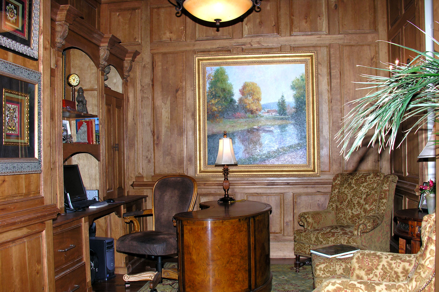 Coastal Oaks Development, Hilton Head Island - custom office